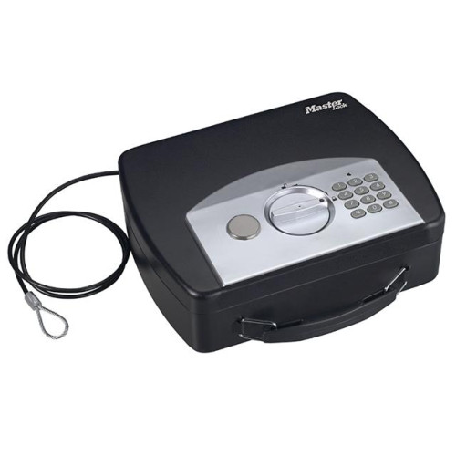 Masterlock Portable Digital Safe With Cable