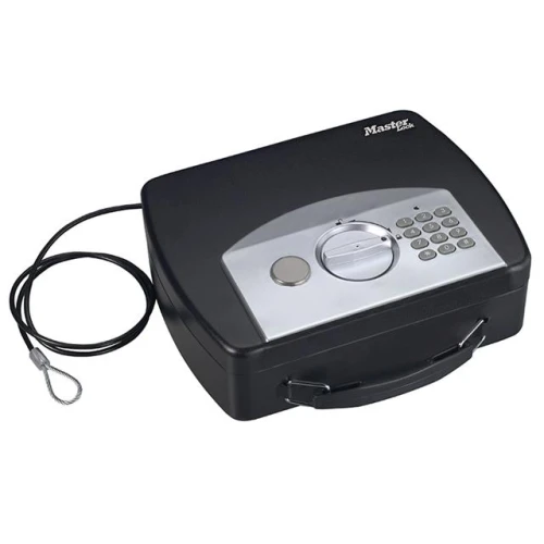 Masterlock Portable Digital Safe With Cable