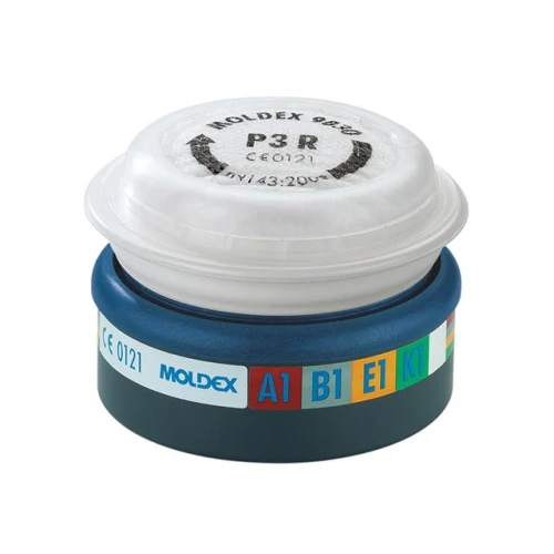 Moldex Series 7000/9000 EasyLock&Acirc;&reg; ABEK1P3 R Pre-assembled Filter (Wrap of 2)