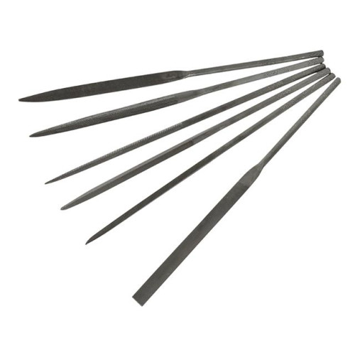 Crescent Nicholson Red Wallet (6) Needle Mini Files 42030