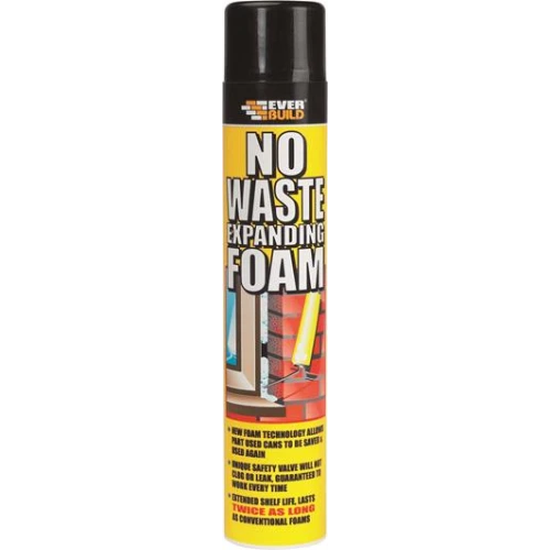 NO WASTE EXPANDING FOAM 750ML