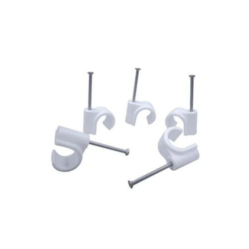 22mm Pipe Clips Nail in (pk 5)