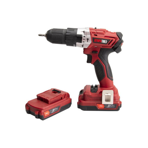 Olympia X20Sâ„¢ Combi Drill Driver 20V 2 x 1.5Ah Li-ion