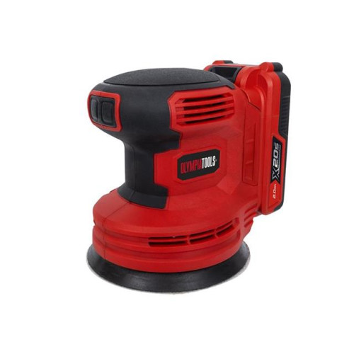 Olympia X20Sâ„¢ Random Orbital Sander 20V 1 x 2.0Ah Li-ion
