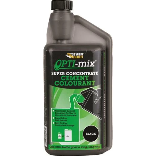 OPTI-MIX CEMENT COLOURANT BLACK 1LTR