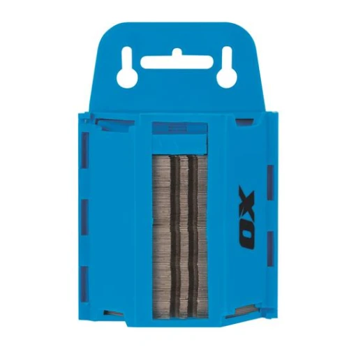 Ox Pro 100 Pack Heavy Duty Knife Blades & Dispenser