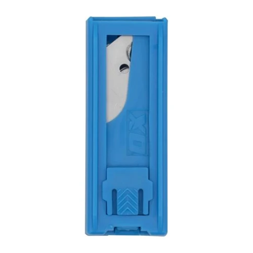 OX Pro 10 Pack Heavy Duty Hooked Knife Blades & Dispenser