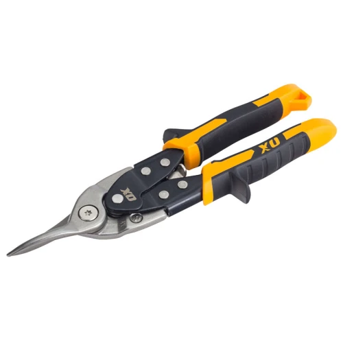 OX Pro Heavy Duty Aviation Snips Straight (Yellow)