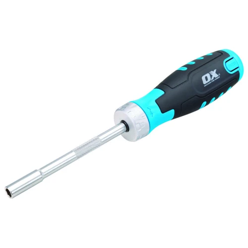OX Pro Heavy Duty Multibit Ratchet Screwdriver