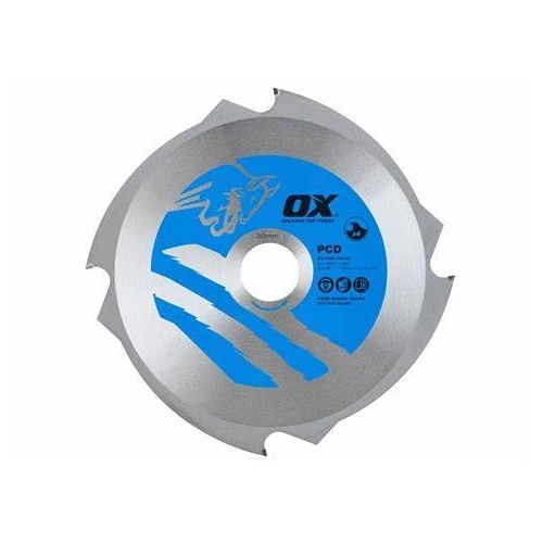 OX Fibre Cement Cutting Blade - 4 Teeth - 190/30mm