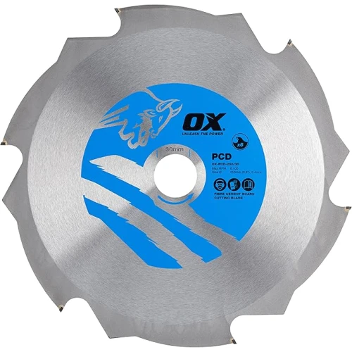 OX Fibre Cement Cutting Blade - 6 Teeth - 250/30mm