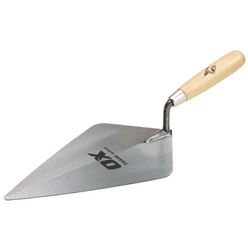 Ox Trade Brick Trowel London Wooden Handle 11" / 280mm