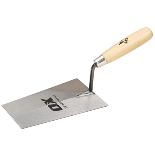 Ox Trade Bucket Trowel Wooden Handle 7" / 180mm