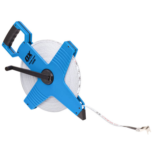 OX Trade Open Reel Tape Measure - 100M / 330Ft