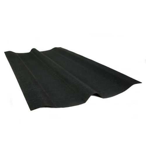 Black Onduline Ridges