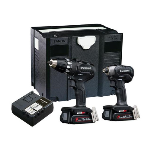 Panasonic EYC231PN Twin Pack 18V 2 x 3.0Ah Li-ion