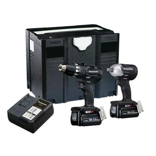 Panasonic EYC232LJ Twin Pack 18V 2 x 5.0Ah Li-ion