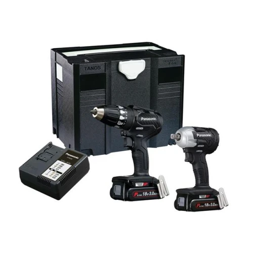Panasonic EYC232PN Twin Pack 18V 2 x 3.0Ah Li-ion