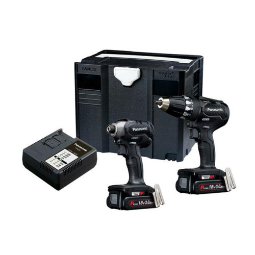 Panasonic EYC241PN2G3 Twin Pack 18V 2 x 3.0Ah Li-ion