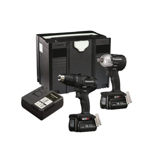 Panasonic EYC242LJ2G31 Twin Pack 18V 2 x 5.0Ah Li-ion