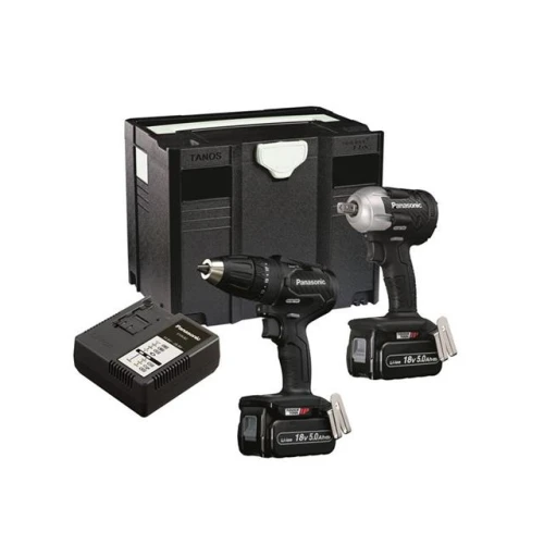 Panasonic EYC242LJ2G31 Twin Pack 18V 2 x 5.0Ah Li-ion