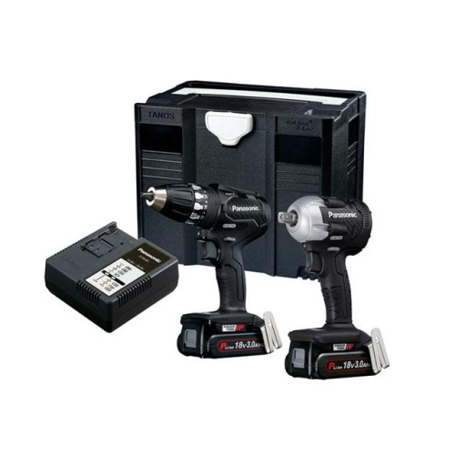 Panasonic EYC242PN2G31 Twin Pack 18V 2 x 3.0Ah Li-ion