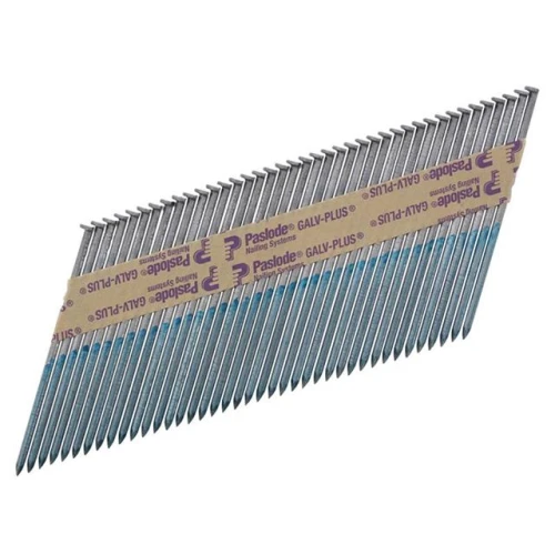 Paslode 3.1 x 90mm IM350 Smooth Nails Galv-Plus&Acirc;&reg; Finish Box of 2200 + 2 Fuel Cells