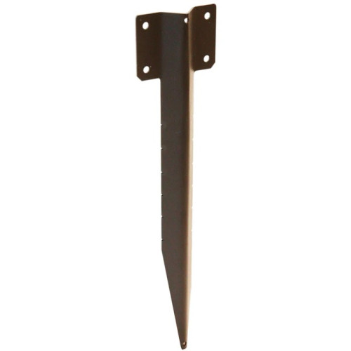 Sleeper Secure Single Sleeper Straight Support Spike Brown