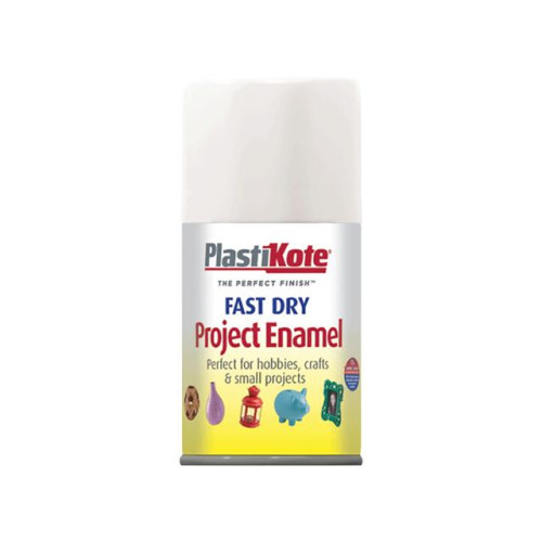 Fast Dry Enamel Aerosol White Gloss 100ml