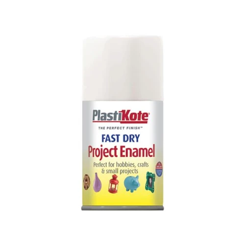 Fast Dry Enamel Aerosol White Gloss 100ml