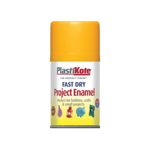 Fast Dry Enamel Aerosol Sunshine Yellow 100ml