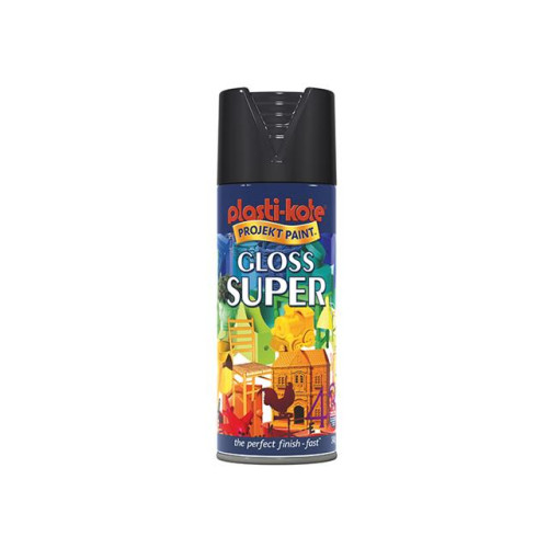 Super Gloss Spray Black 400ml