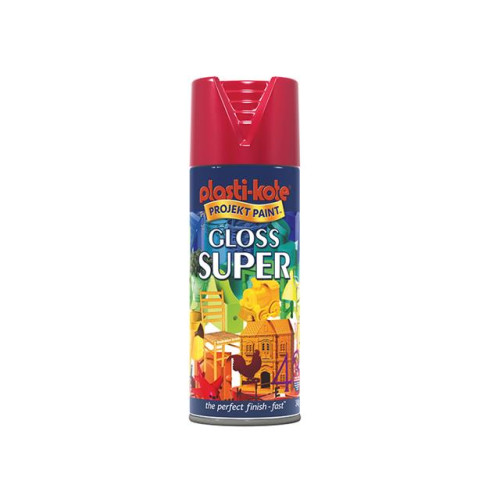 Super Gloss Spray Bright Red 400ml