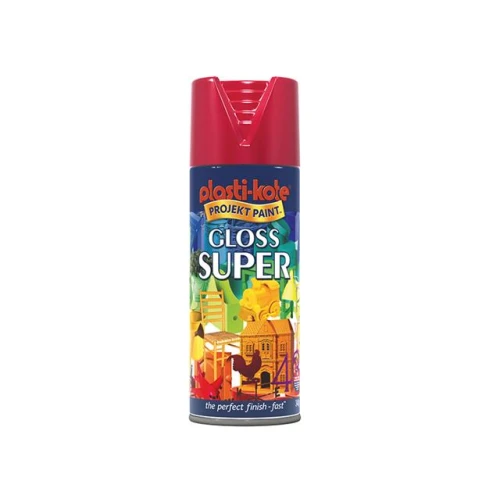 Super Gloss Spray Bright Red 400ml