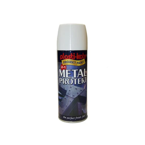 Metal Protekt Spray Gloss White 400ml