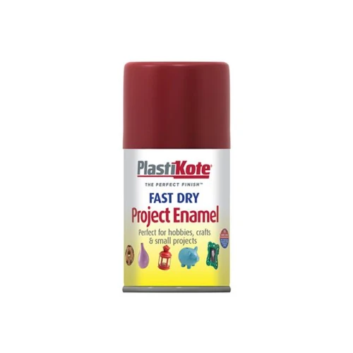 Fast Dry Enamel Aerosol Red Metallic 100ml