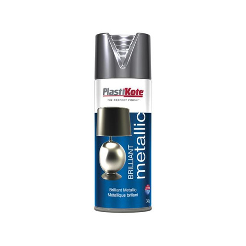 Brilliant Metallic Spray Silver 400ml