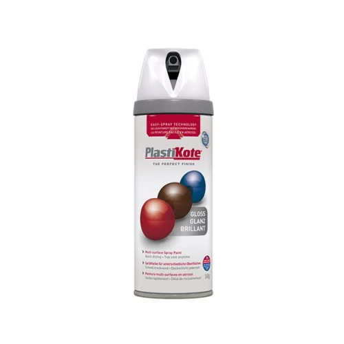 Twist & Spray Gloss White 400ml