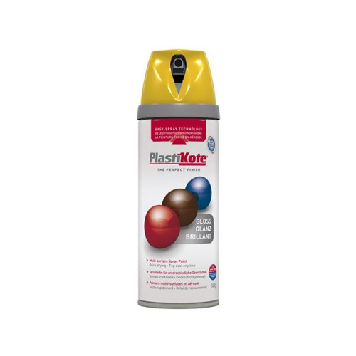 Twist & Spray Gloss Yellow 400ml