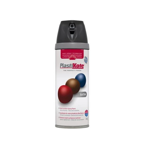 Twist & Spray Satin Black 400ml