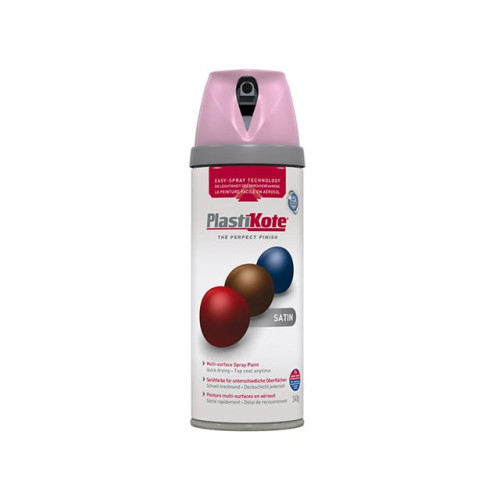 Twist & Spray Satin Cameo Pink 400ml