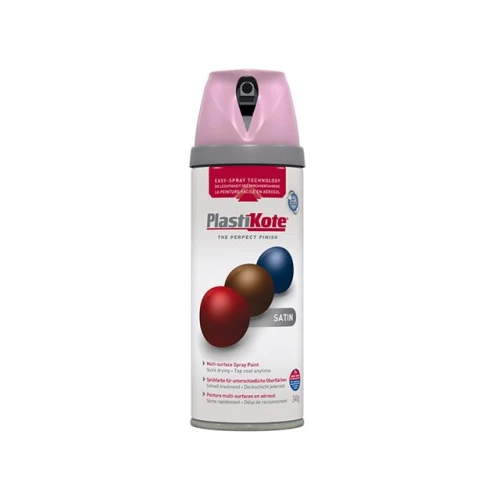 Twist & Spray Satin Cameo Pink 400ml