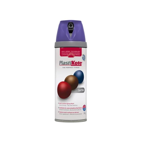 Twist & Spray Satin Sumptuous Purple 400ml