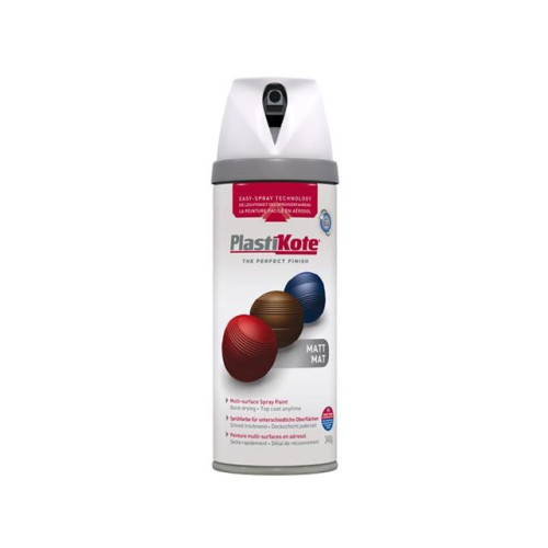 Twist & Spray Matt White 400ml
