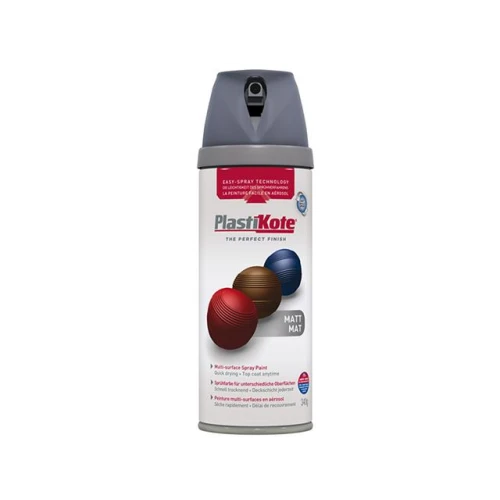 Twist & Spray Matt Grey 400ml