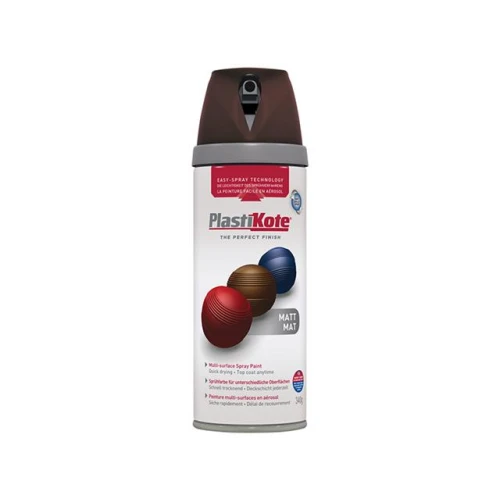 Twist & Spray Matt Chocolate 400ml