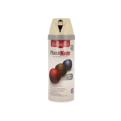 Plastikote Twist & Spray Matt French Grey 400ml