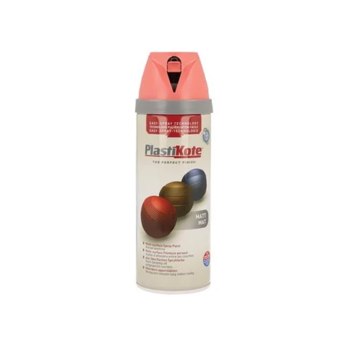Plastikote Twist & Spray Matt Dusty Coral 400ml