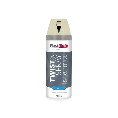 PlastiKote Twist & Spray Matt 400ml Georgian Stone