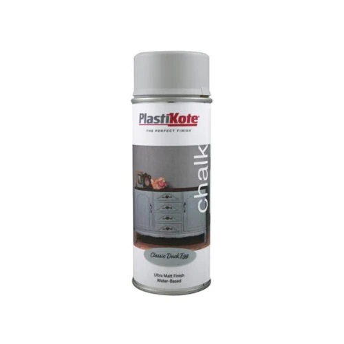 Plastikote Chalk Finish Spray Classic Duck Egg 400ml